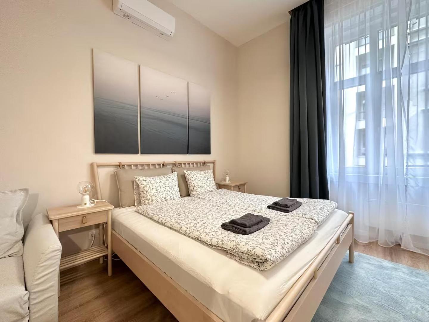 Apartment Center Bohemian Design With 6ppl Ac Wifi