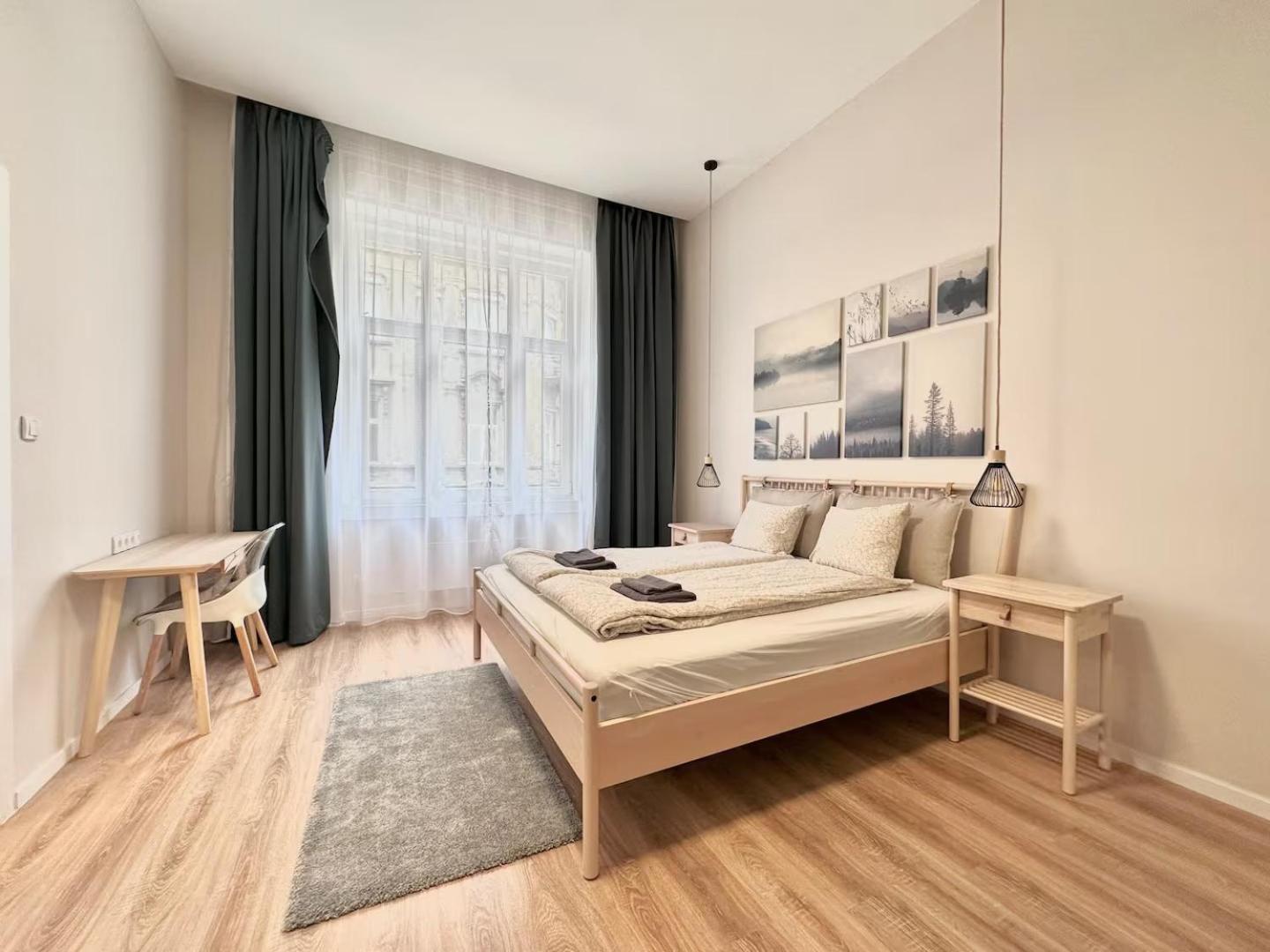 Apartment Center Bohemian Design With 6ppl Ac Wifi Budapest